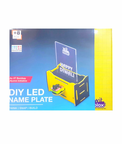 Wit Blox DIY LED Name Plate-STEM toys-Wit Blox-Toycra