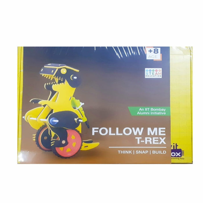 WitBlox Follow Me T-rex DIY Stem Robotics Kit-STEM toys-Wit Blox-Toycra