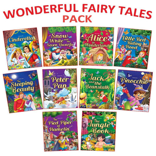 Wonderful Fairy Tales Pack-Story Books-Dr-Toycra