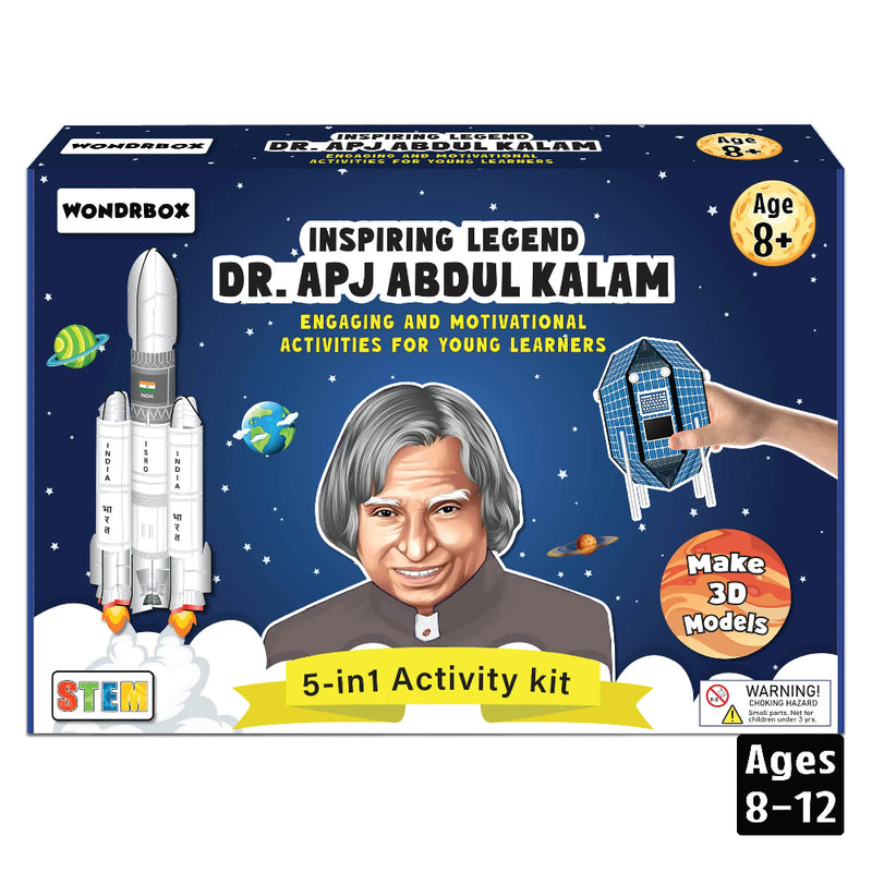 Wondrbox Dr. APJ Abdul Kalam 5 In 1 Activity Kit