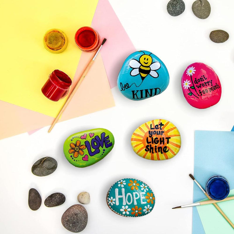 Wondrbox Glow In The Dark Rock Painting Kit