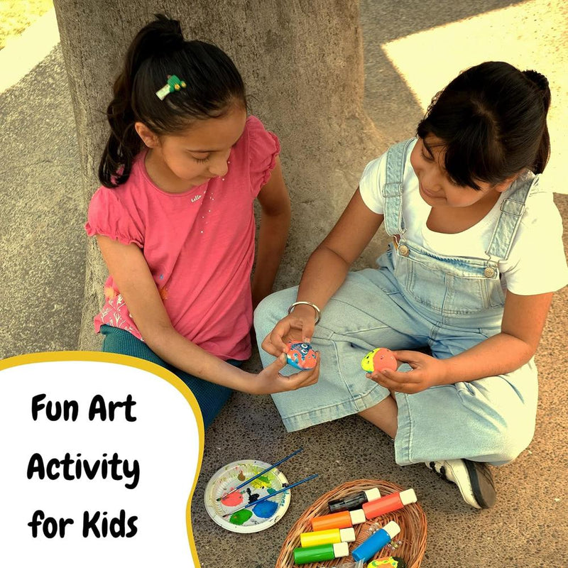 Wondrbox Glow In The Dark Rock Painting Kit