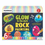 Wondrbox Glow In The Dark Rock Painting Kit
