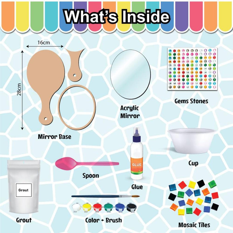Wondrbox Make Your Own Mosaic Mirror