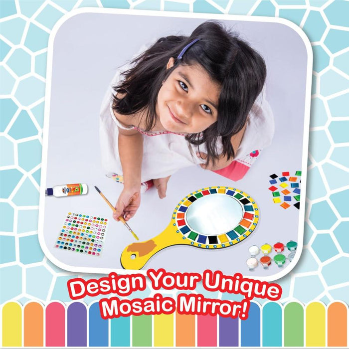 Wondrbox Make Your Own Mosaic Mirror-Arts & Crafts-Wondrbox-Toycra