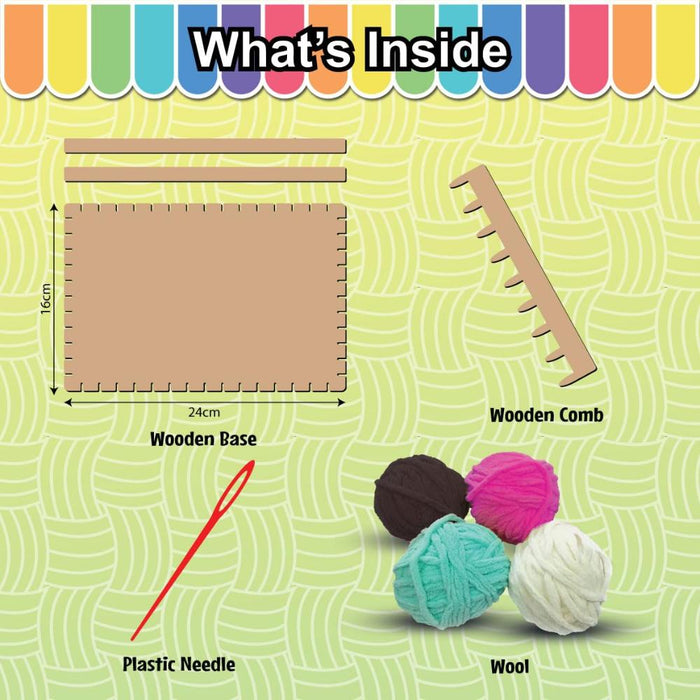 Wondrbox Make Your Own Weaving Loom-Arts & Crafts-Wondrbox-Toycra