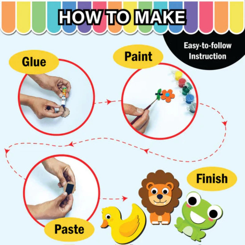 Wondrbox Make Your Own Wooden Magnets