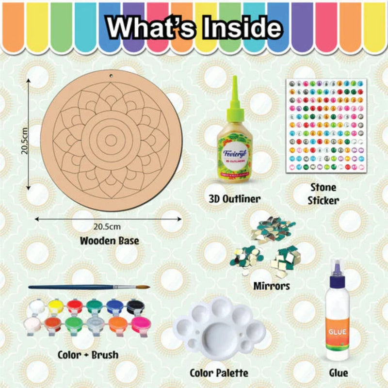 Wondrbox Mandala Lippan Art Kit