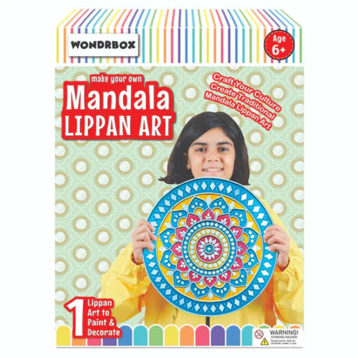 Wondrbox Mandala Lippan Art Kit-Arts & Crafts-Wondrbox-Toycra