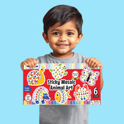 Wondrbox Sticky Mosaic Animal Art