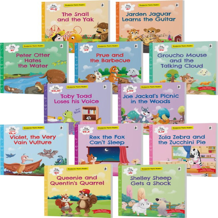 Woodpecker Phonics Readers Box Set-Story Books-RBC-Toycra
