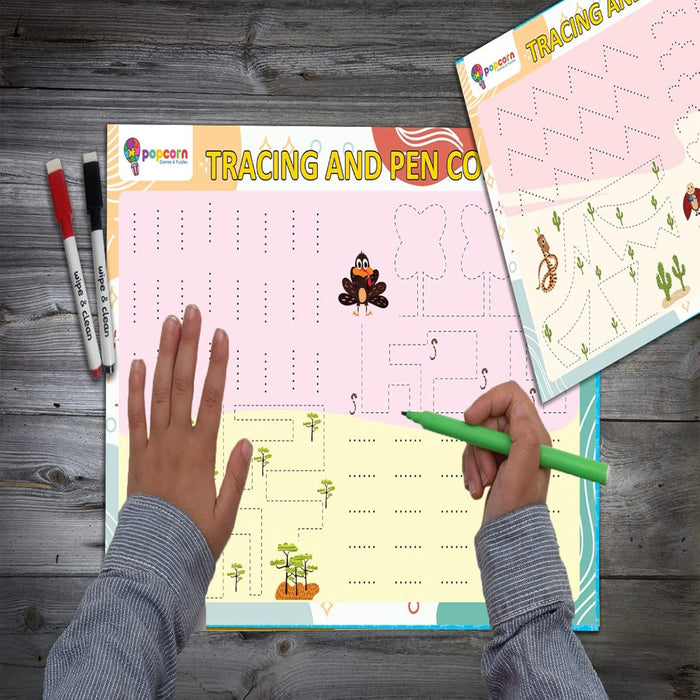 Write & Wipe Activity Mats-Activity Books-Pegasus-Toycra