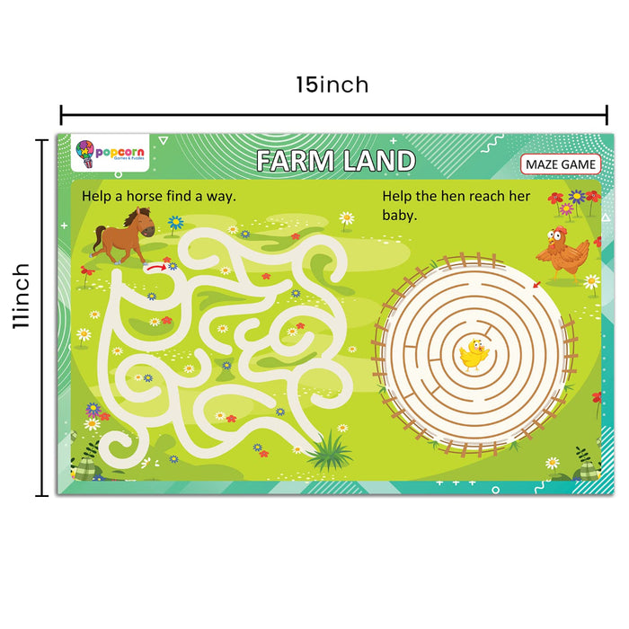 Write & Wipe Activity Mats-Activity Books-Pegasus-Toycra