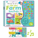 Write & Wipe On The Farm With Sounds Book-Sound Book-RBC-Toycra