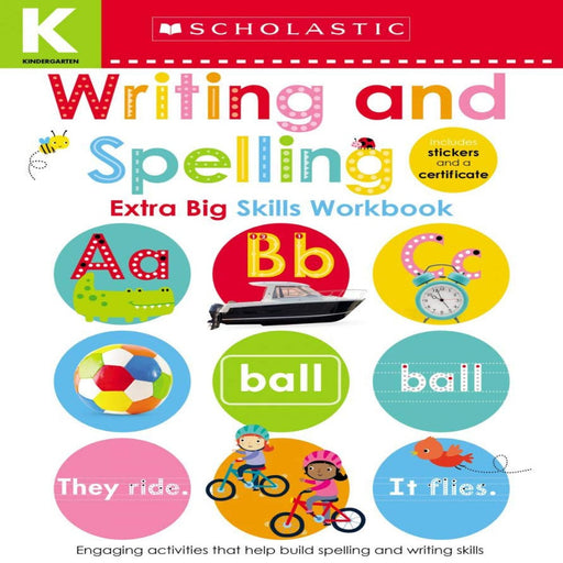 Writing And Spelling Kindergarten Workbook-Activity Books-Sch-Toycra