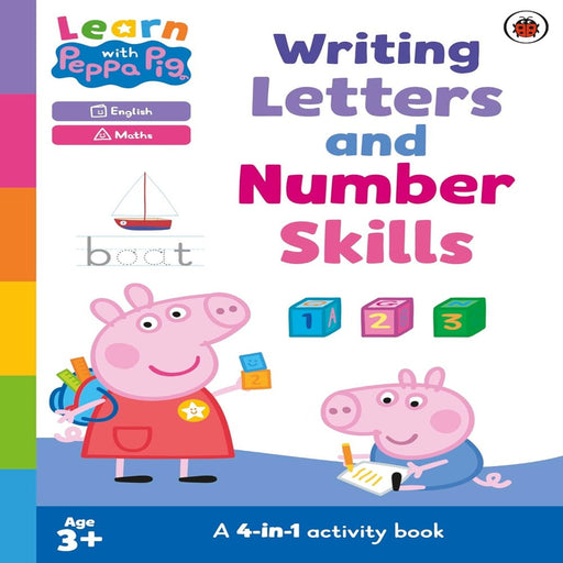 Writing Letters And Number Skills-Activity Books-Prh-Toycra