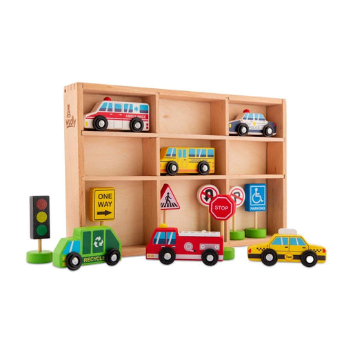 Wudly Toys City Car Set - 1707-Vehicles-Wudly Toys-Toycra