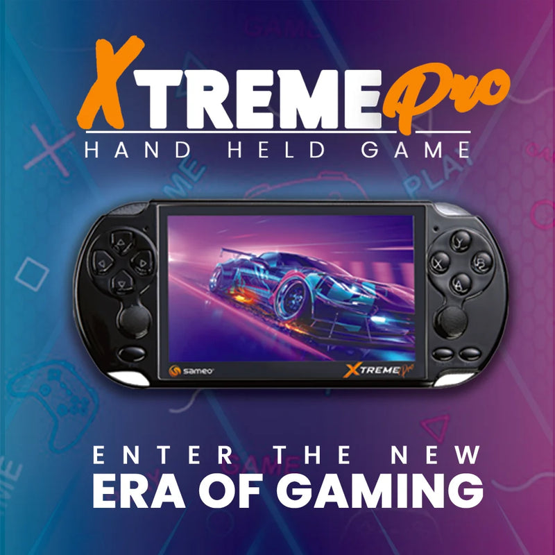 Sameo Handheld Game Console Xtreme Pro with 10000 Games