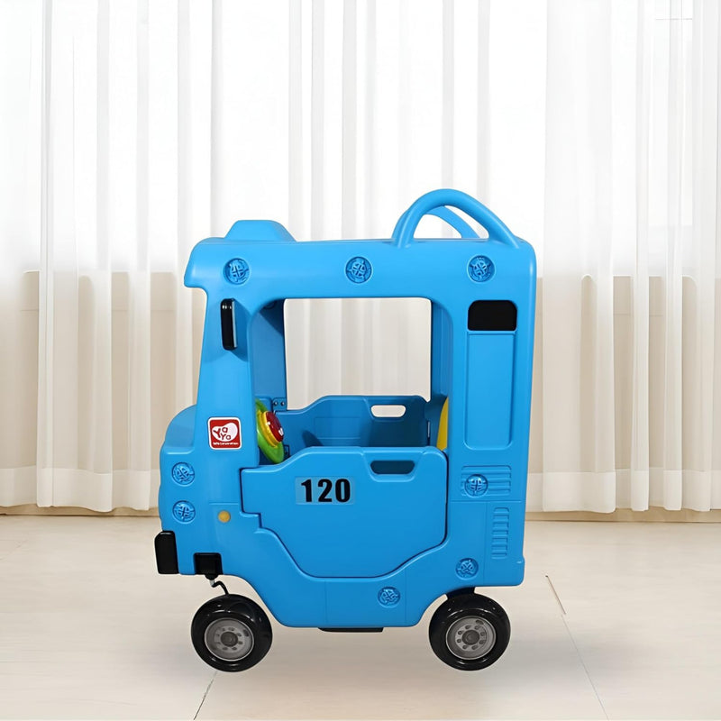 Yaya Blue Bus Roof Car