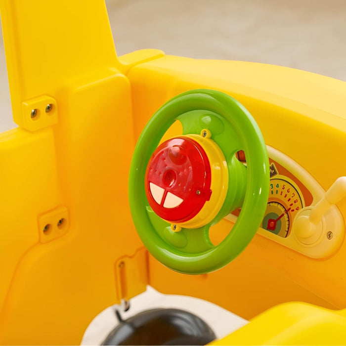 Yaya School Bus Roof Car- Yellow-Outdoor Toys-Playwell-Toycra