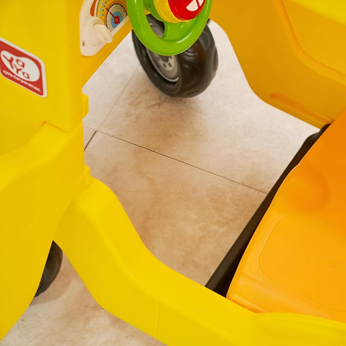 Yaya School Bus Roof Car- Yellow-Outdoor Toys-Playwell-Toycra