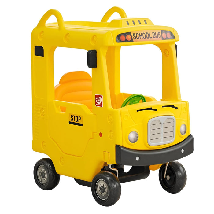 Yaya School Bus Roof Car- Yellow-Outdoor Toys-Playwell-Toycra