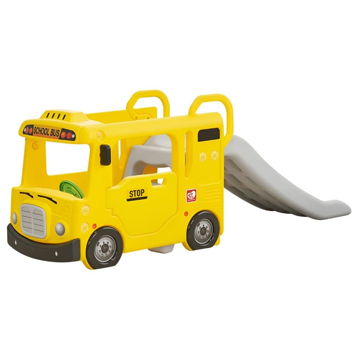 Yaya School Compact Bus Slide-Outdoor Toys-Playwell-Toycra