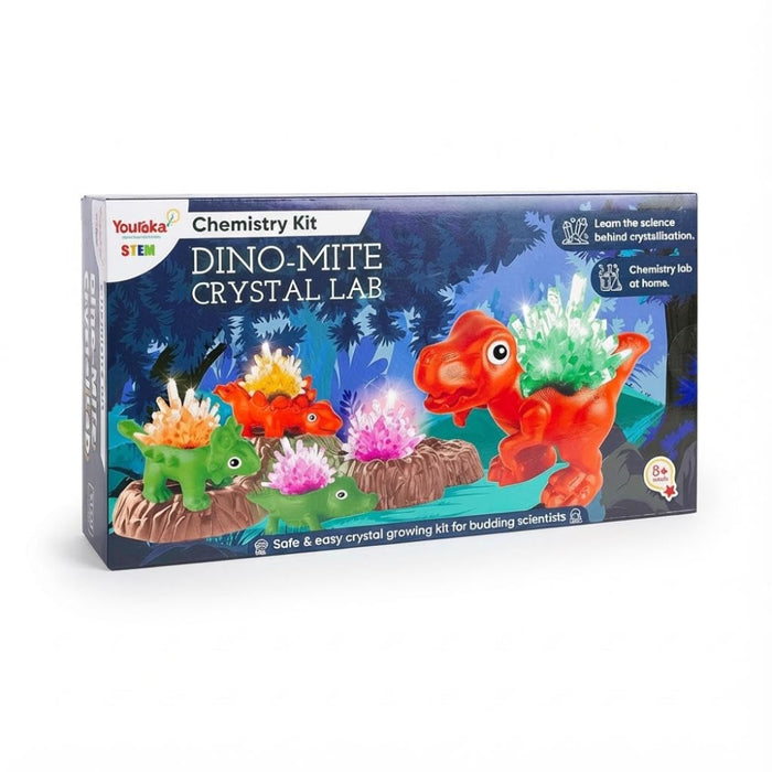 Youreka Dino-Mite Crystal Lab – STEM Chemistry Kit-STEM toys-Youreka-Toycra