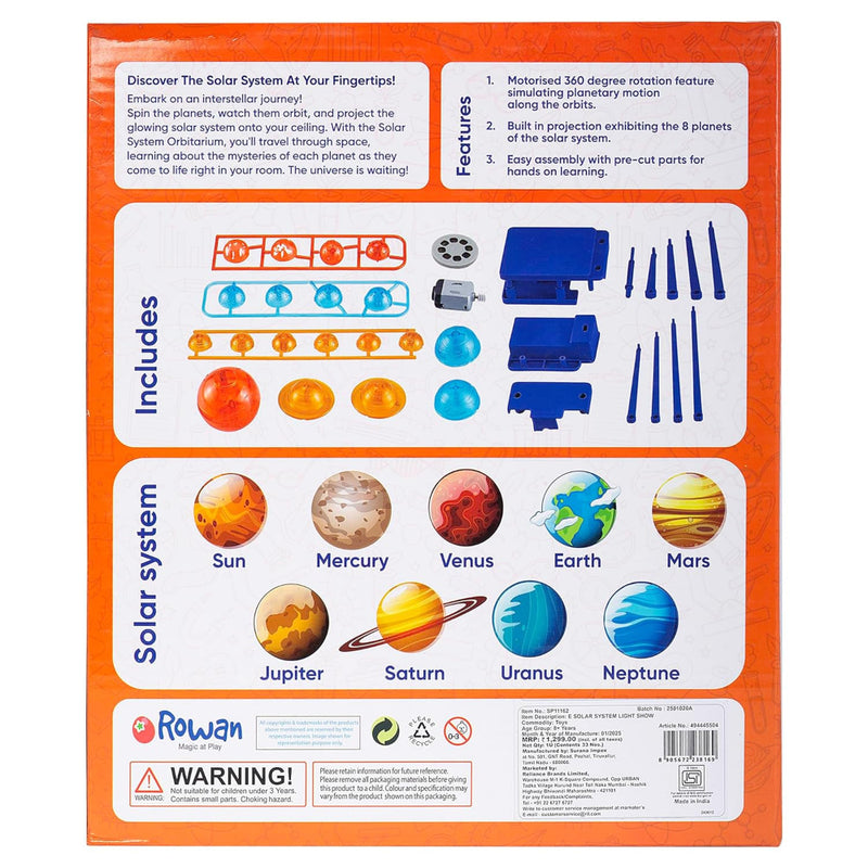 Youreka Solar System Orbitarium – STEM Planetary Model Kit for Kids