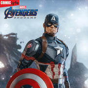 ZD Toys Marvel Captain America 14 Inch Superhero Action Figure Toy