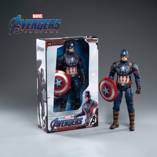 ZD Toys Marvel Captain America 14 Inch Superhero Action Figure Toy-Action & Toy Figures-Marvel-Toycra
