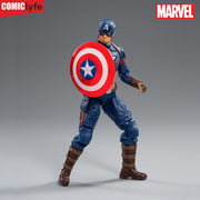 ZD Toys Marvel Captain America 7 Inch Superhero Action Figure Toy