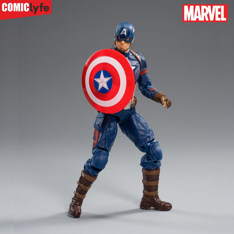 ZD Toys Marvel Captain America 7 Inch Superhero Action Figure Toy