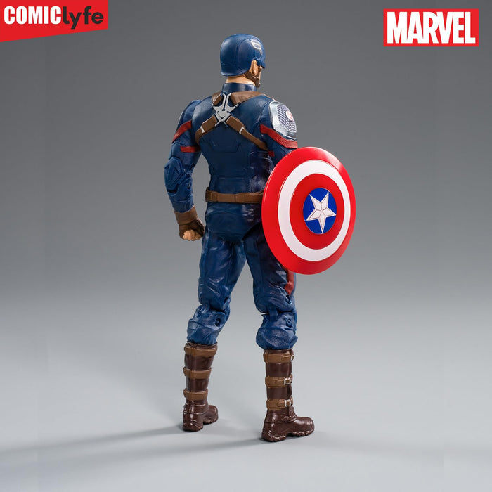 ZD Toys Marvel Captain America 7 Inch Superhero Action Figure Toy-Action & Toy Figures-Marvel-Toycra