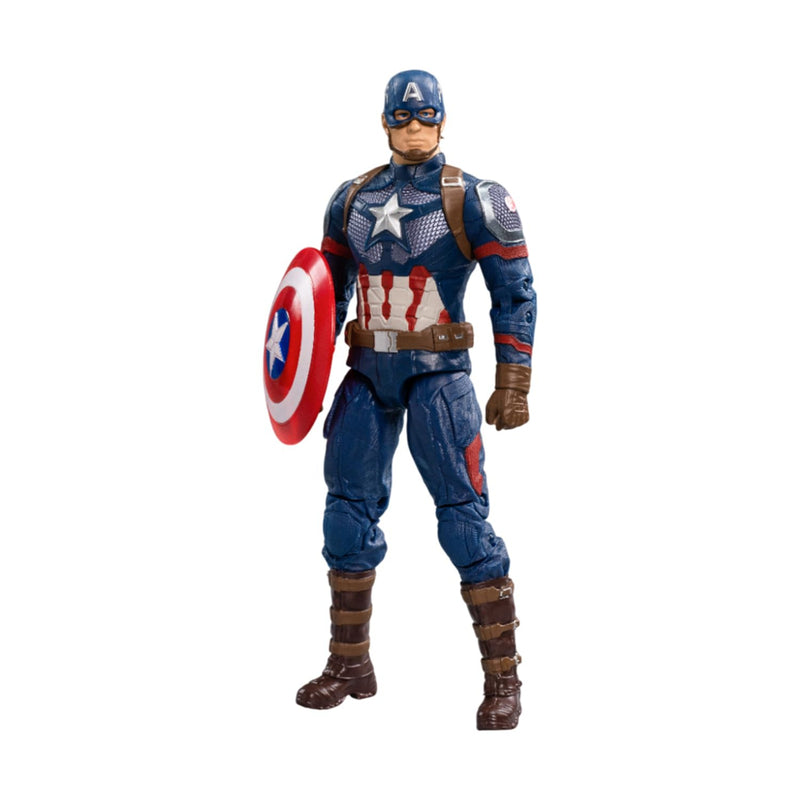 ZD Toys Marvel Captain America 7 Inch Superhero Action Figure Toy