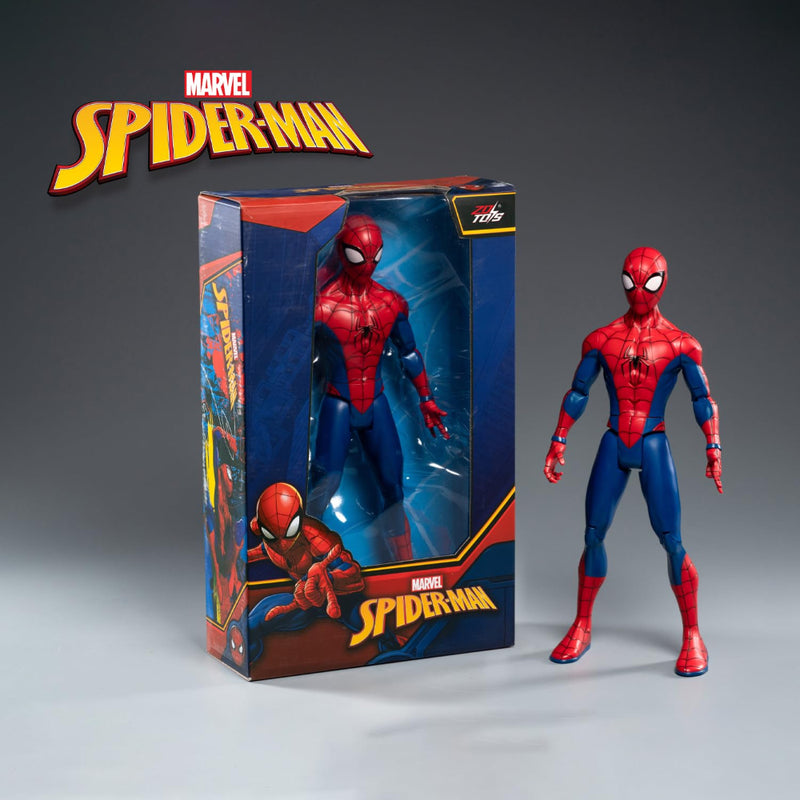 ZD Toys Marvel Classic Spider-Man 14 Inch Superhero Action Figure Toy