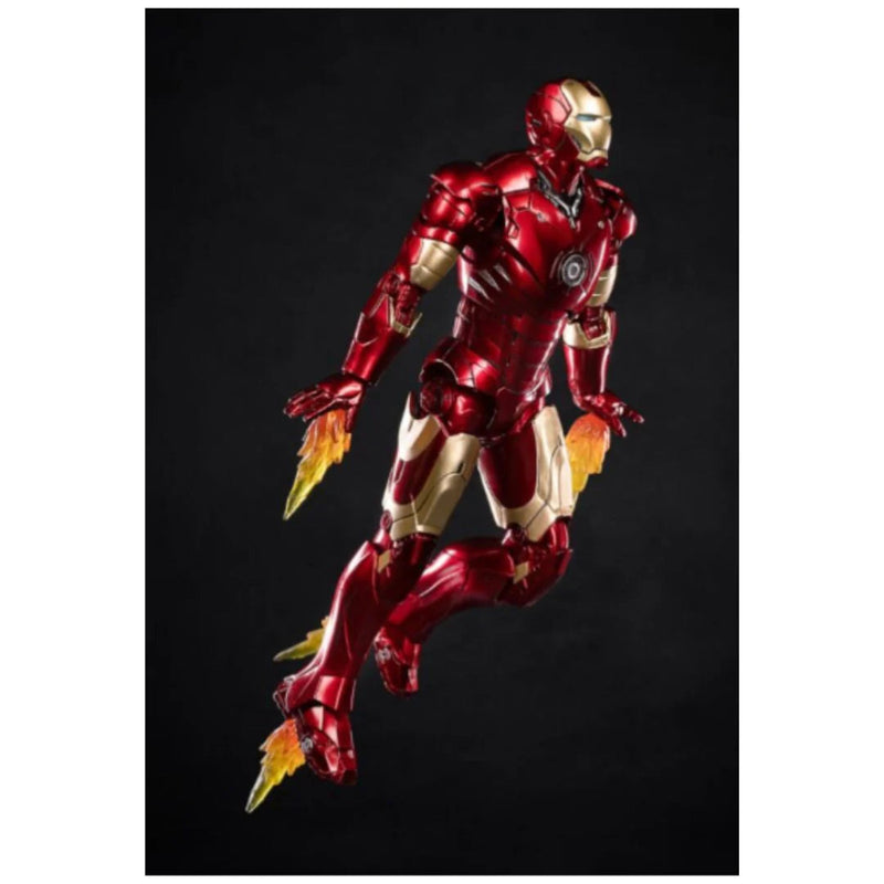 ZD Toys Marvel Iron Man MK 3 Luminous Version Action Figures 7 Inch Scale 1:10