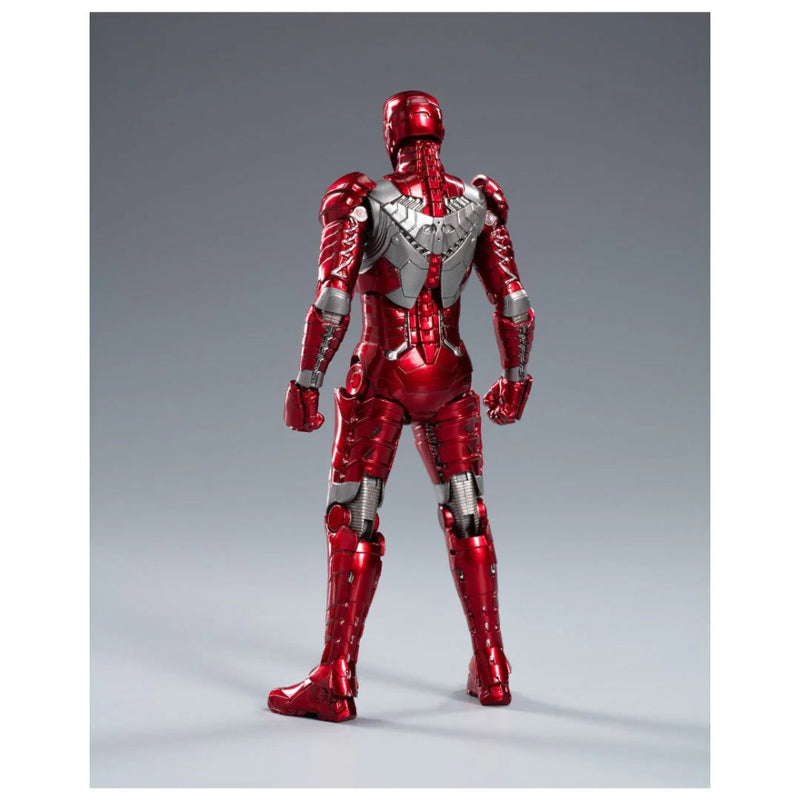ZD Toys Marvel Iron Man MK 5 Luminous Version Action Figures 7 Inch - 1:10