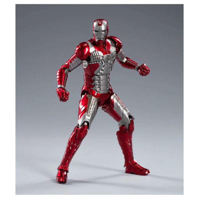 ZD Toys Marvel Iron Man MK 5 Luminous Version Action Figures 7 Inch - 1:10-Action & Toy Figures-ZD Toys-Toycra