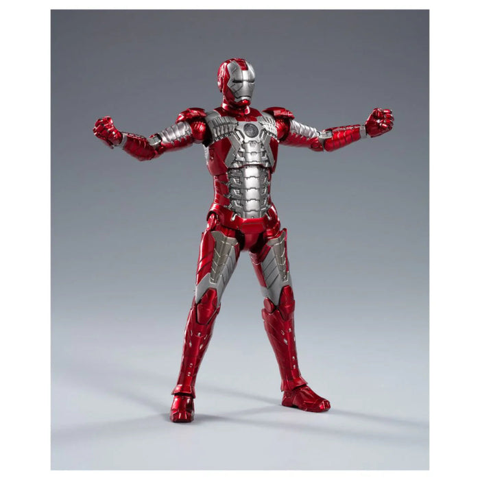 ZD Toys Marvel Iron Man MK 5 Luminous Version Action Figures 7 Inch - 1:10-Action & Toy Figures-ZD Toys-Toycra