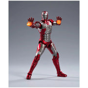 ZD Toys Marvel Iron Man MK 5 Luminous Version Action Figures 7 Inch - 1:10