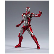 ZD Toys Marvel Iron Man MK 5 Luminous Version Action Figures 7 Inch - 1:10