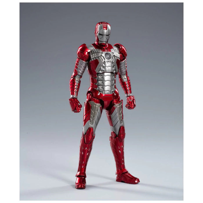 ZD Toys Marvel Iron Man MK 5 Luminous Version Action Figures 7 Inch - 1:10-Action & Toy Figures-ZD Toys-Toycra