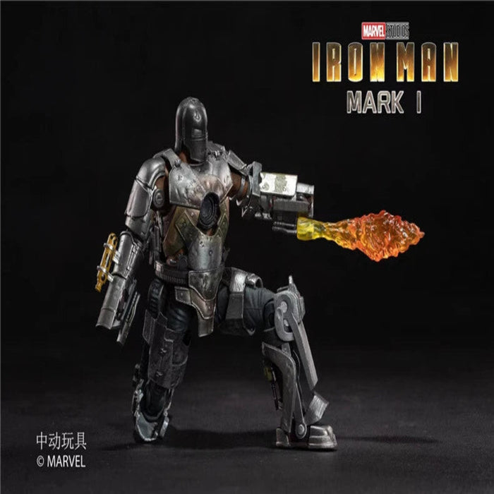 ZD Toys Marvel Iron Man MK1 - 7 Inch Action Figure-Action & Toy Figures-ZD Toys-Toycra