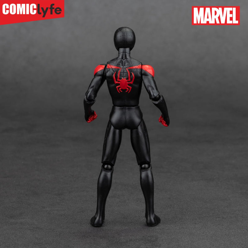 ZD Toys Marvel Miles Morales 4-Inch Spider Universe Superhero Action Figure