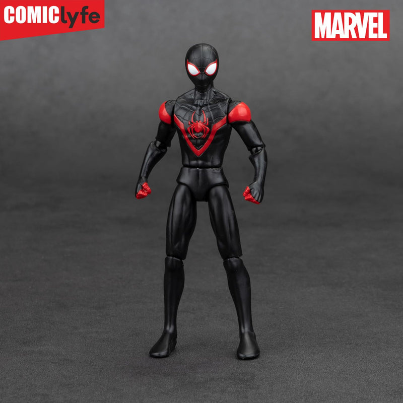 ZD Toys Marvel Miles Morales 4-Inch Spider Universe Superhero Action Figure