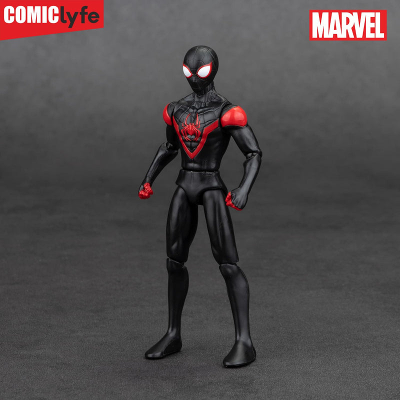 ZD Toys Marvel Miles Morales 4-Inch Spider Universe Superhero Action Figure