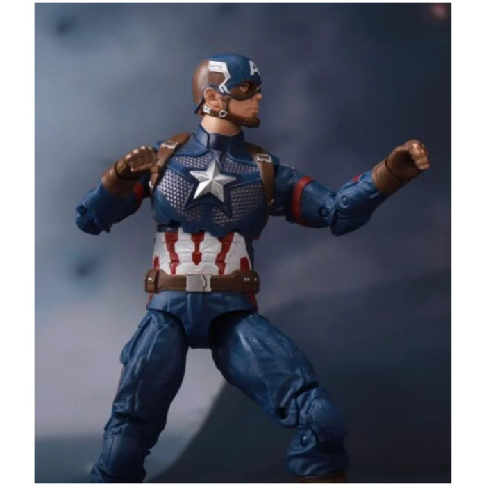 ZD Toys Marvel Series Captain America Inch — Toycra