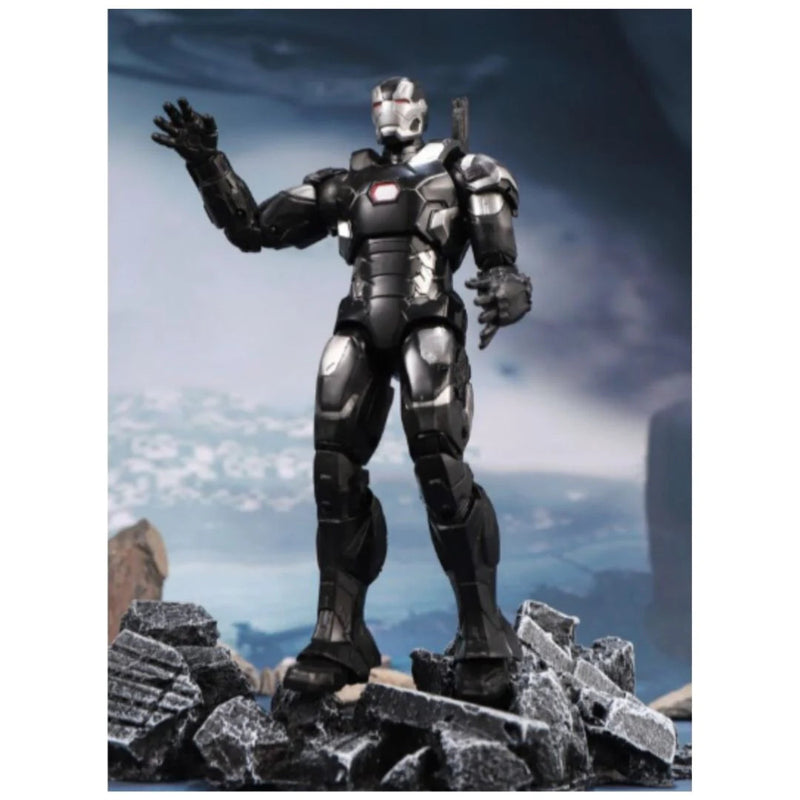 ZD Toys Marvel Series War Machine With Holder 7 Inch
