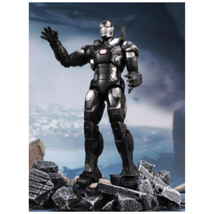 ZD Toys Marvel Series War Machine With Holder 7 Inch-Action & Toy Figures-ZD Toys-Toycra
